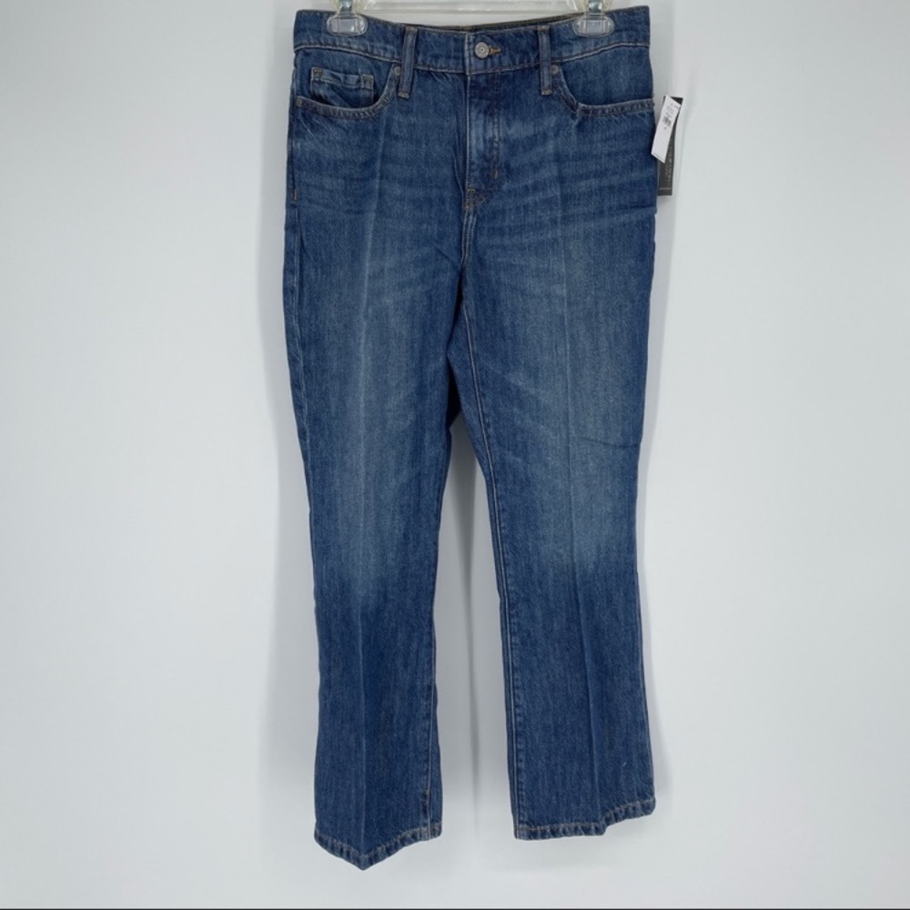 Banana Republic High Rise Crop Flare Jean